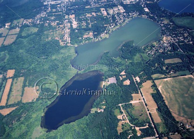 Gourdneck Lake in Kalamazoo County, Michigan